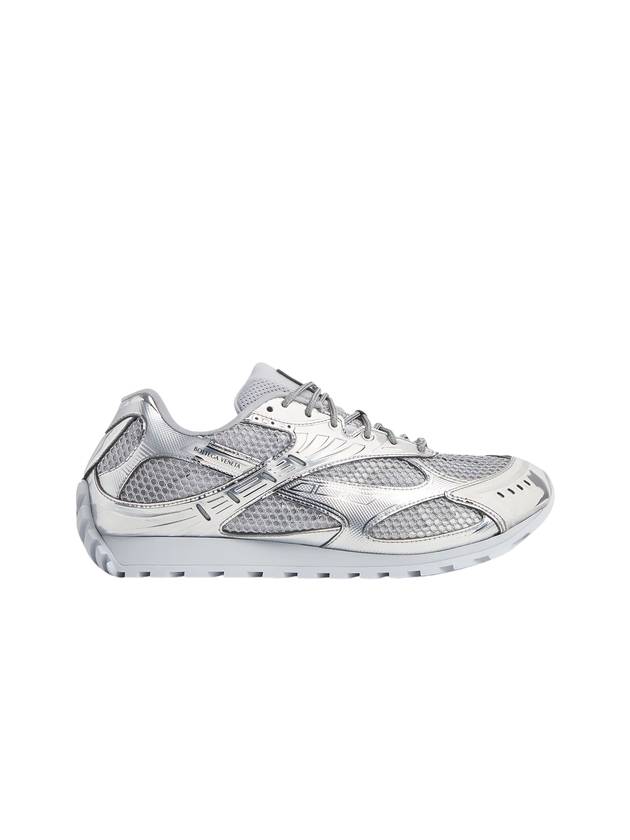 Top Quality Bottega Veneta Orbit Low-Top Sneakers Silver
