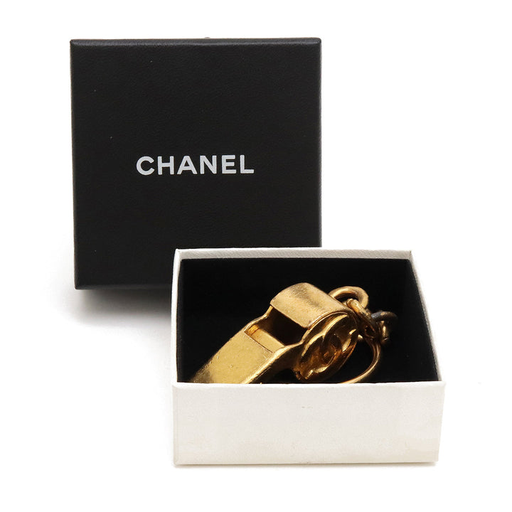 Top Quality Chanel Top Quality Chanel Whistle Fleece Cocomark CC Mark Vintage Keyling Keyholder Bag Cham GP Goldmake 95A