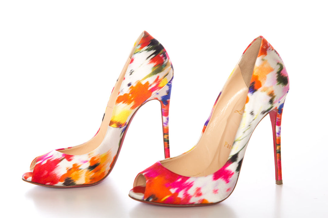 Christian Louboutin Floral Pumps SZ 37
