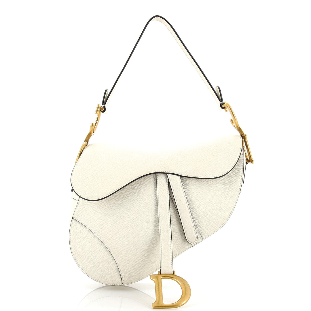 Top quality Dior Saddle Handbag Leather Medium