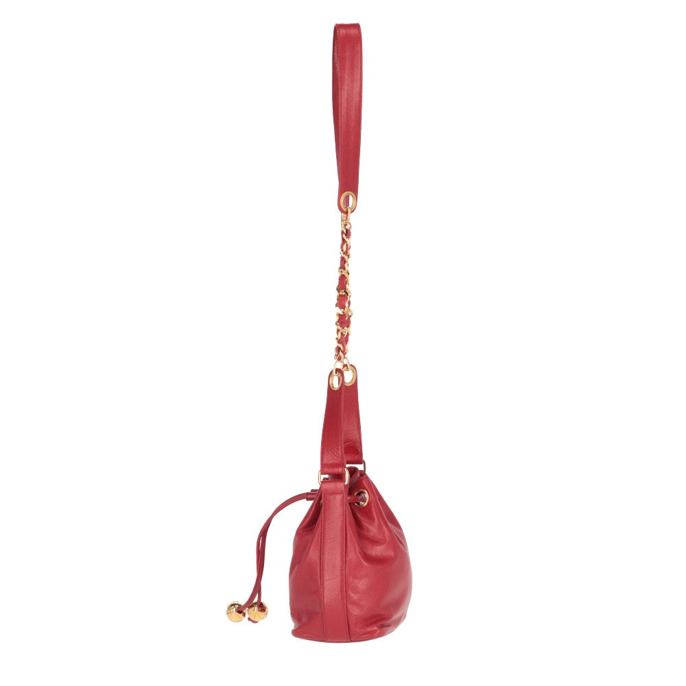 Top Quality Chanel Top Quality Chanel Red Bucket Bag