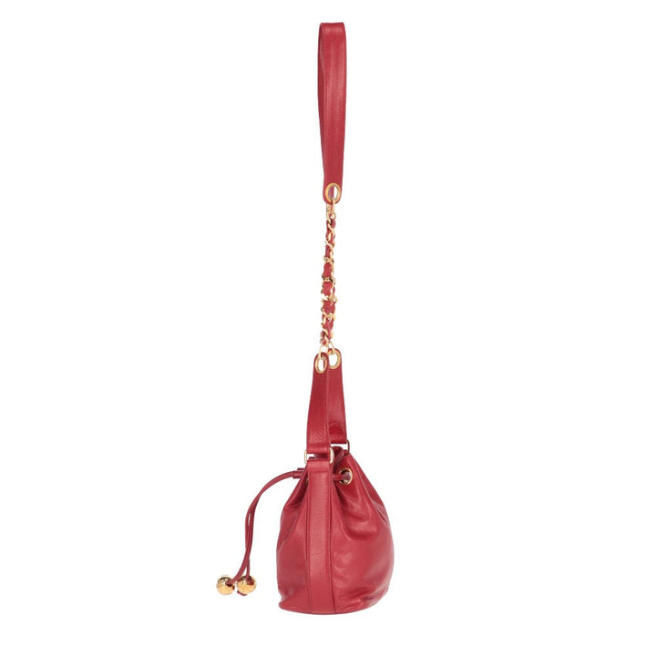 Chanel Chanel Red Bucket Bag