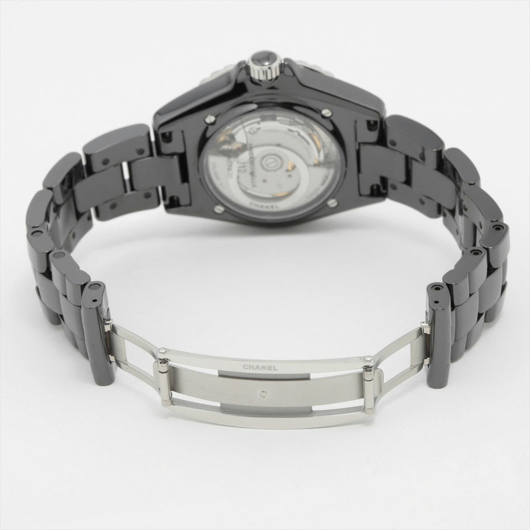 Top Quality Chanel J12 Rapunzel 38mm H7609 SSCE AT Black
