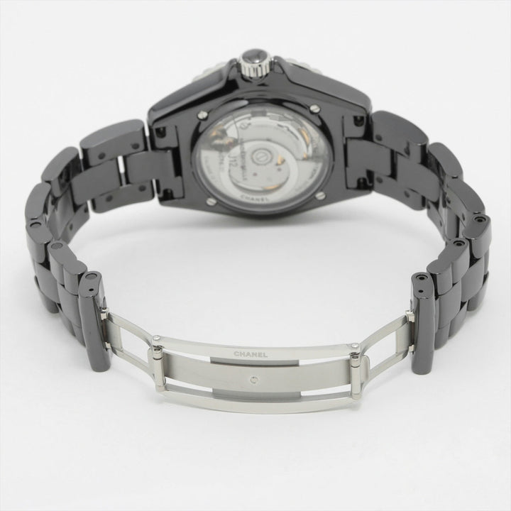 Top Quality Chanel J12 Rapunzel 38mm H7609 SSCE AT Black