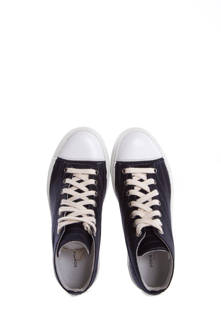 Sofie D'hore Pinstripe Sneakers SZ 7