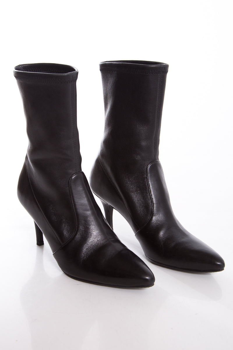 Stuart Weitzman Black Booties SZ 7.5