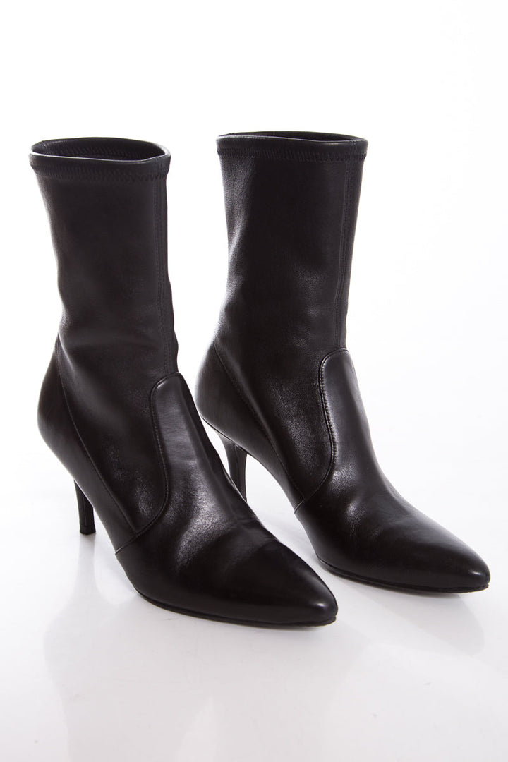 Stuart Weitzman Black Booties SZ 7.5