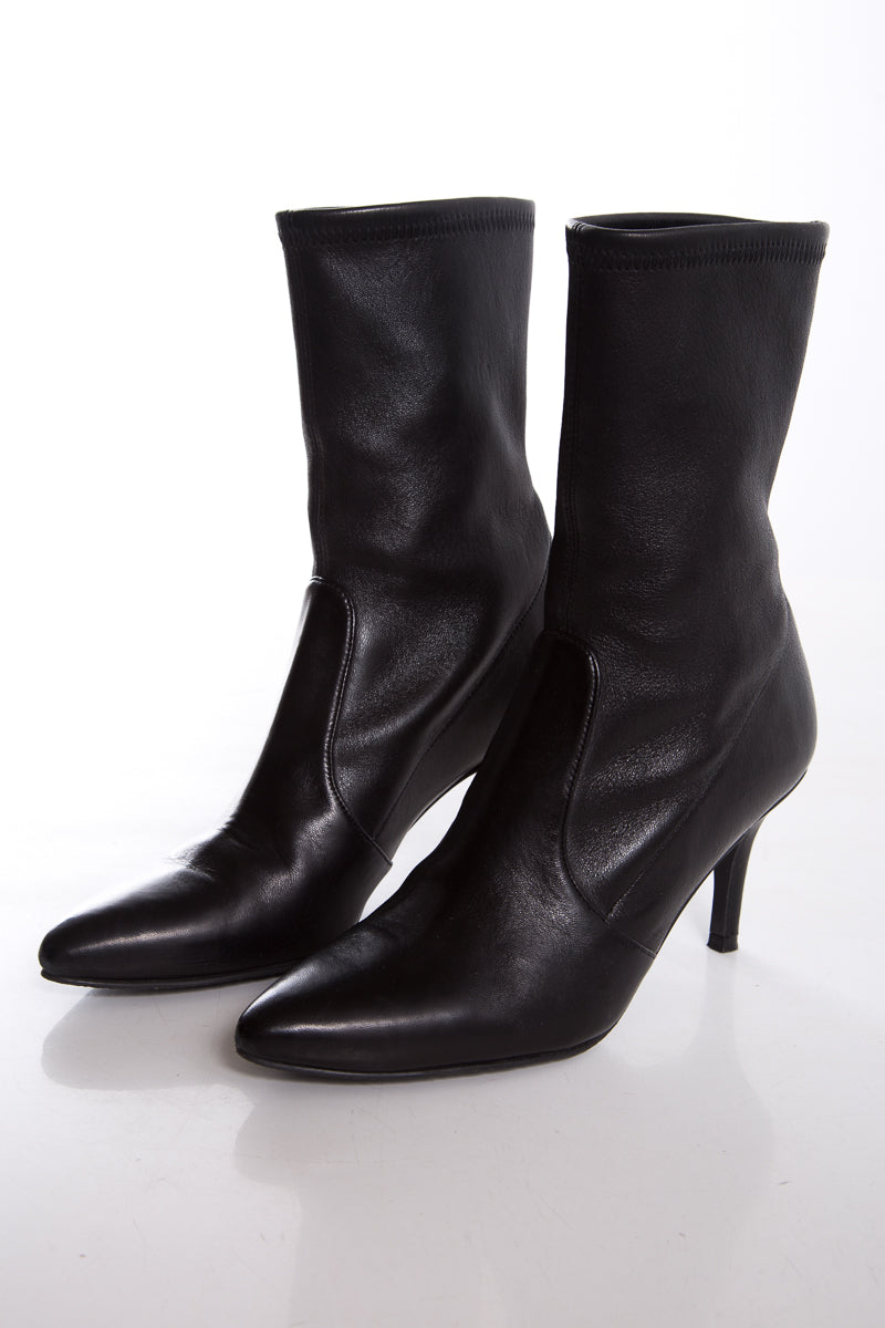 Stuart Weitzman Black Booties SZ 7.5