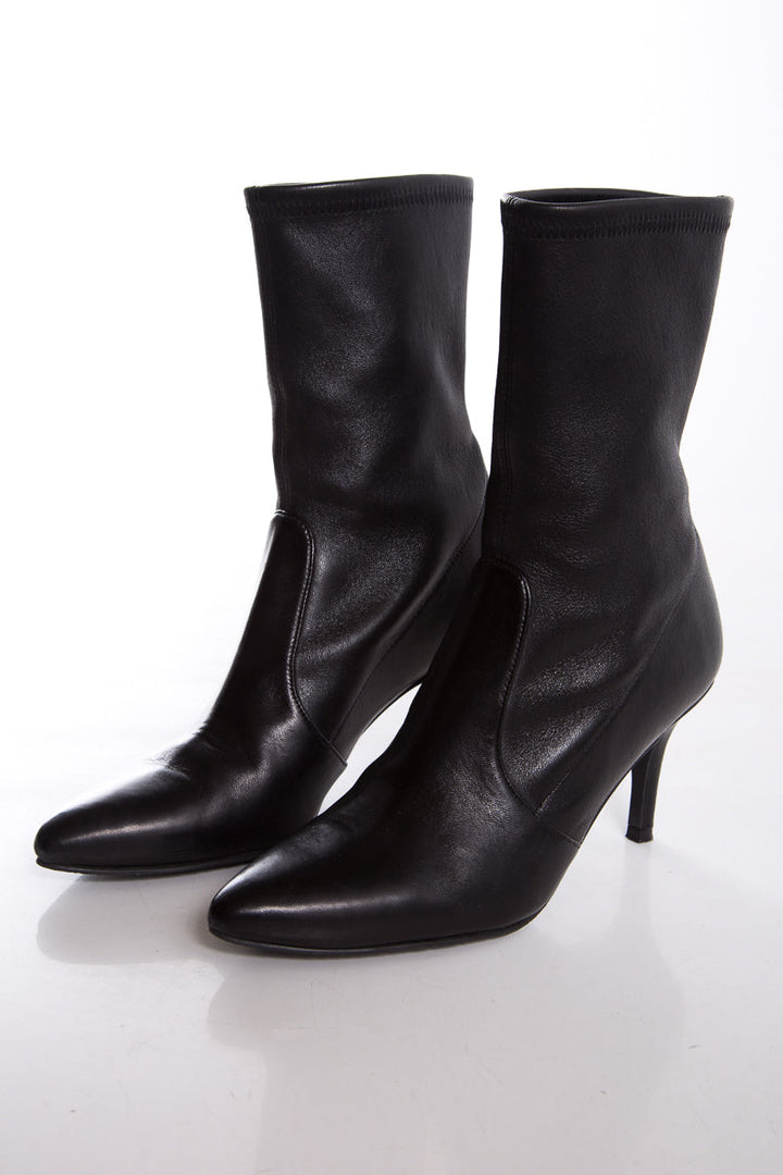 Stuart Weitzman Black Booties SZ 7.5