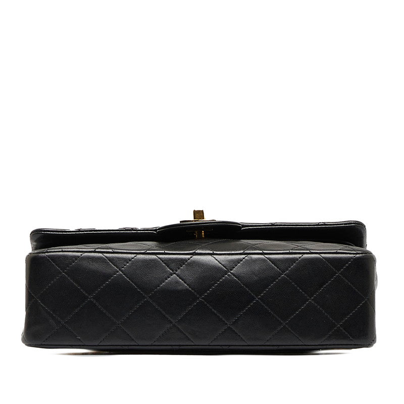 Top Quality Chanel Mattress 23 Double Flat Gold  Chain houlder Bag Black  S  Chanel