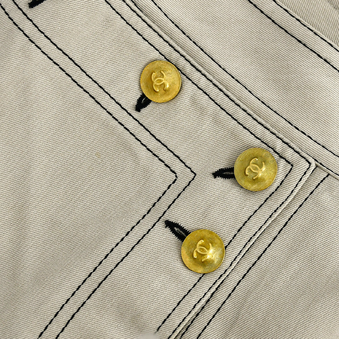 Top Quality Chanel Skirt Beige #44