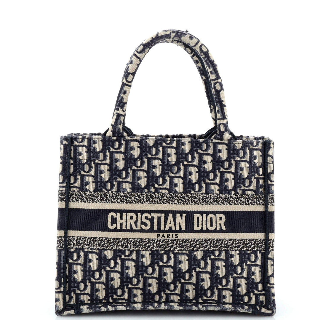 Top quality Dior Book Tote Oblique Canvas Small