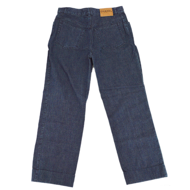 Top Quality Chanel Spring 2000 #42 Long Denim Pants