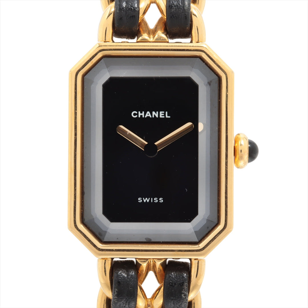 Top Quality Chanel PREMIER L GP  leather QZ Black