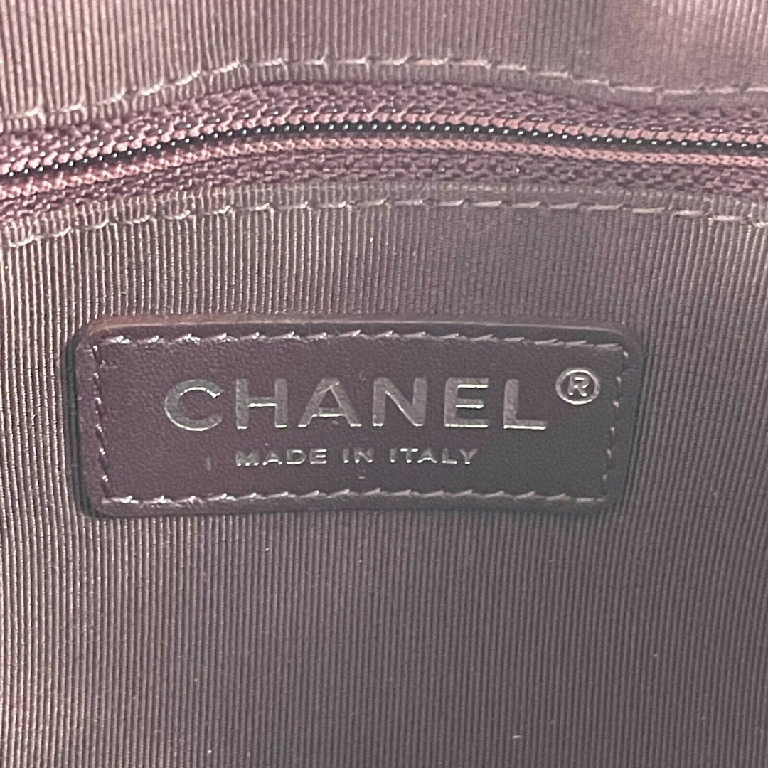 Chanel - 2017 Bicolor Small Black / Taupe Ballerine CC Camera Case Crossbody