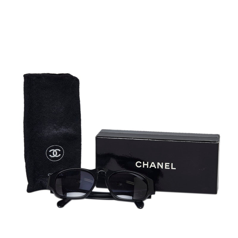 Top Quality Chanel Vintage Cocomark Boston Gold  un Glasses 0006 Black   Chanel