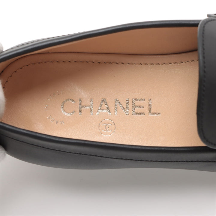 Top Quality Chanel 23S Leather  37  Black G40114