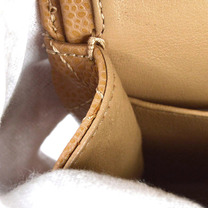 Top Quality Chanel 2004-2005 Classic Double Flap Medium Beige Caviar