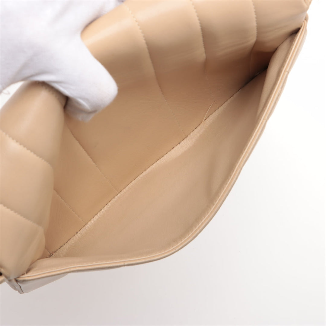 Top Quality Chanel Mademoiselle Shoulder Bag in Lambskin Beige