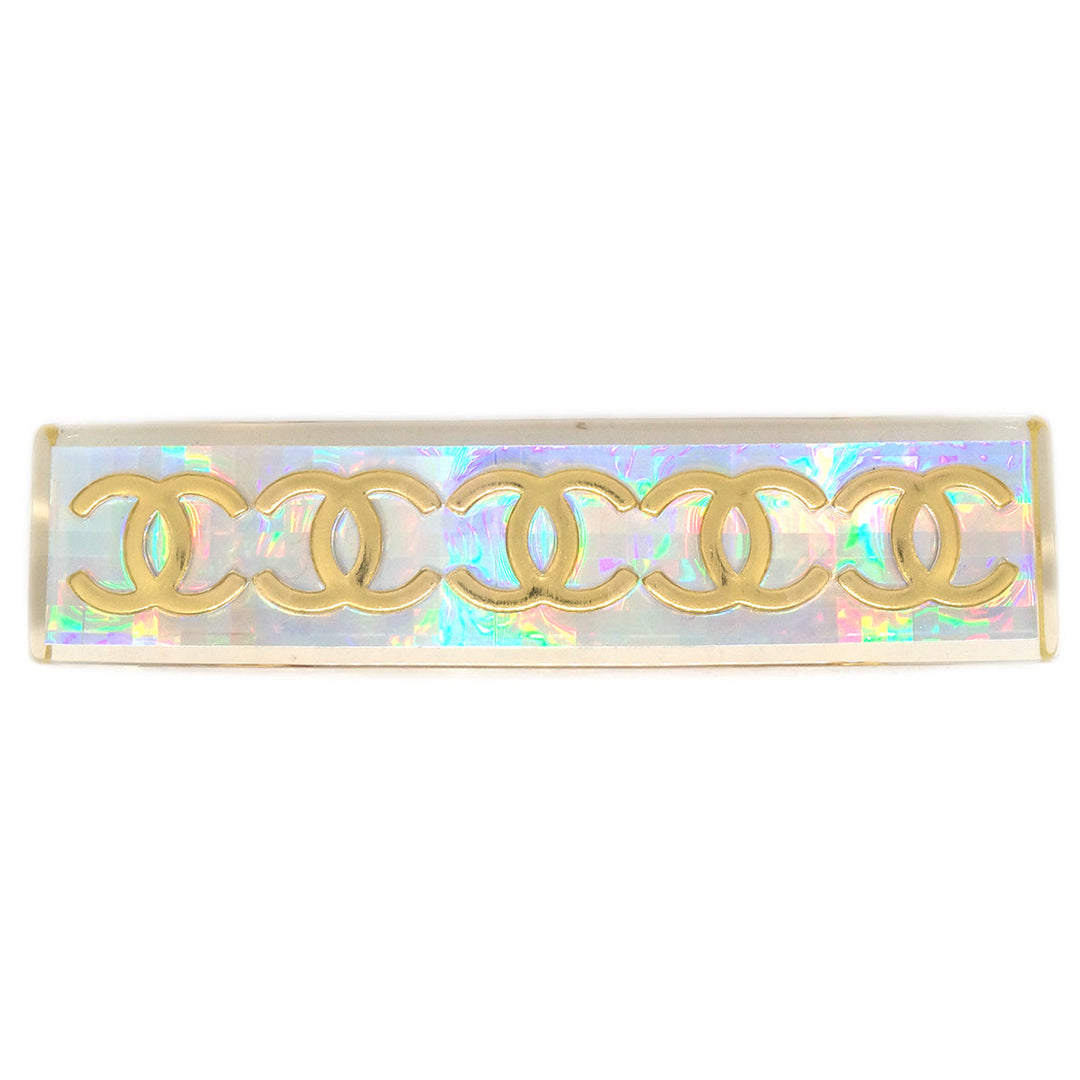Top Quality Chanel Hair Clip Hairpin Barrette Clear 97P