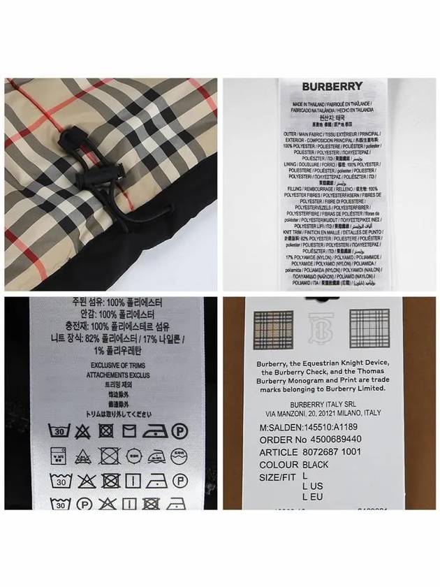 Burberry EKD Applique Jacket Black