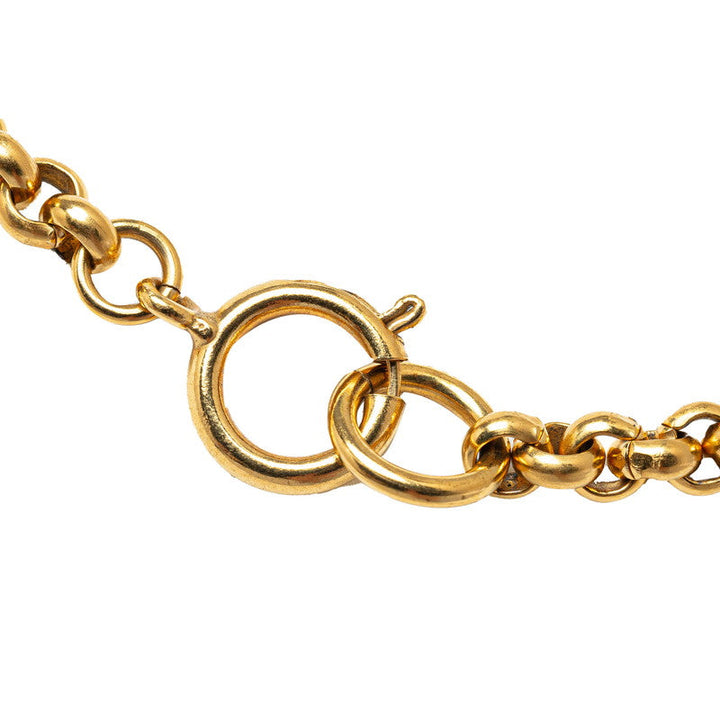 Top Quality Chanel Vintage Cocomark Aztec Chain s Gold   Chanel