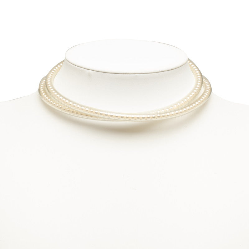 Top Quality Chanel Fake Pearl  Gold PVC   Chanel