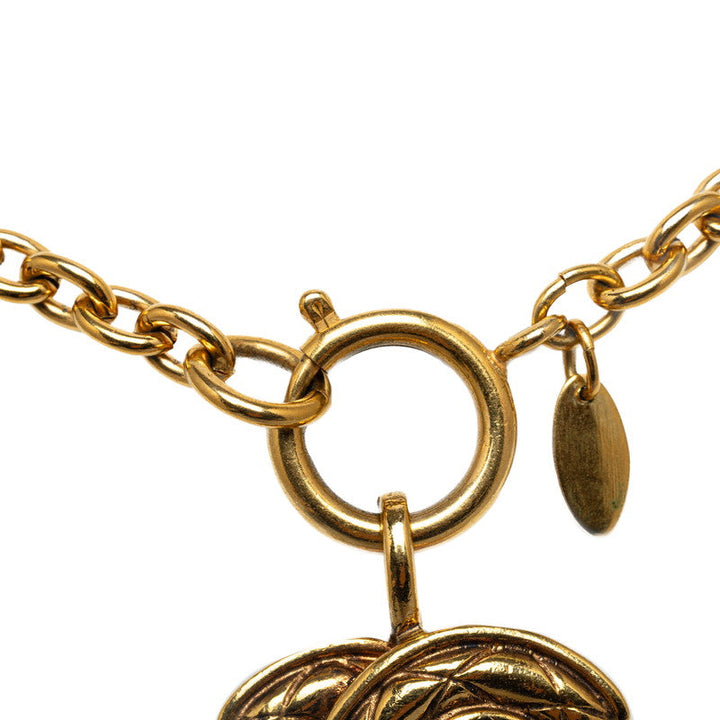 Top Quality Chanel Vintage Matrasse Coco Necklace G   Chanel