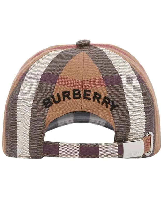 Burberry Vintage Check Classic Base Ball Cap Brown