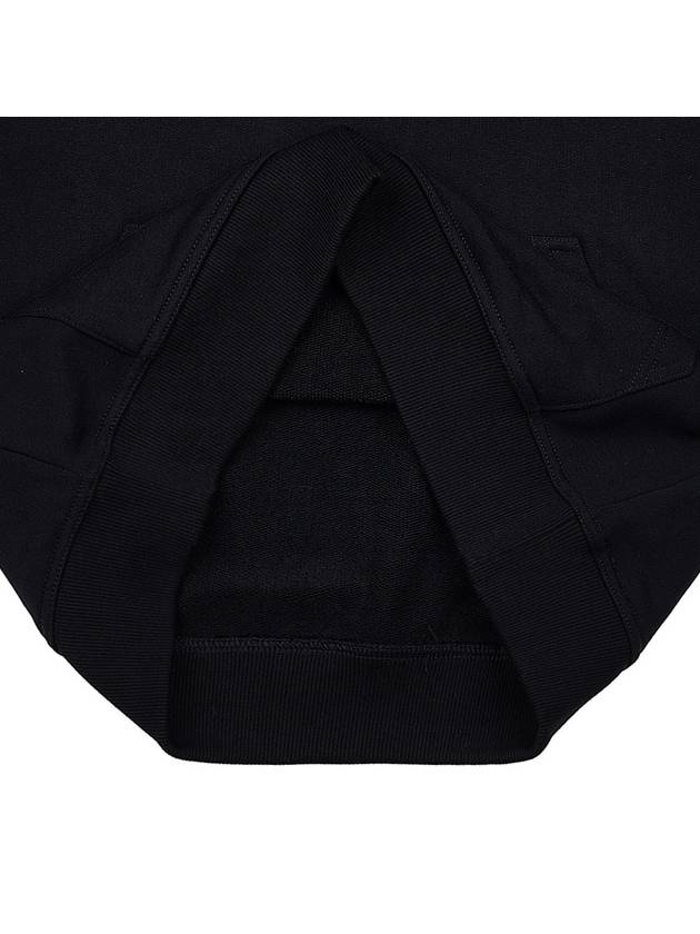 Burberry Logo Cotton Hoodie Black