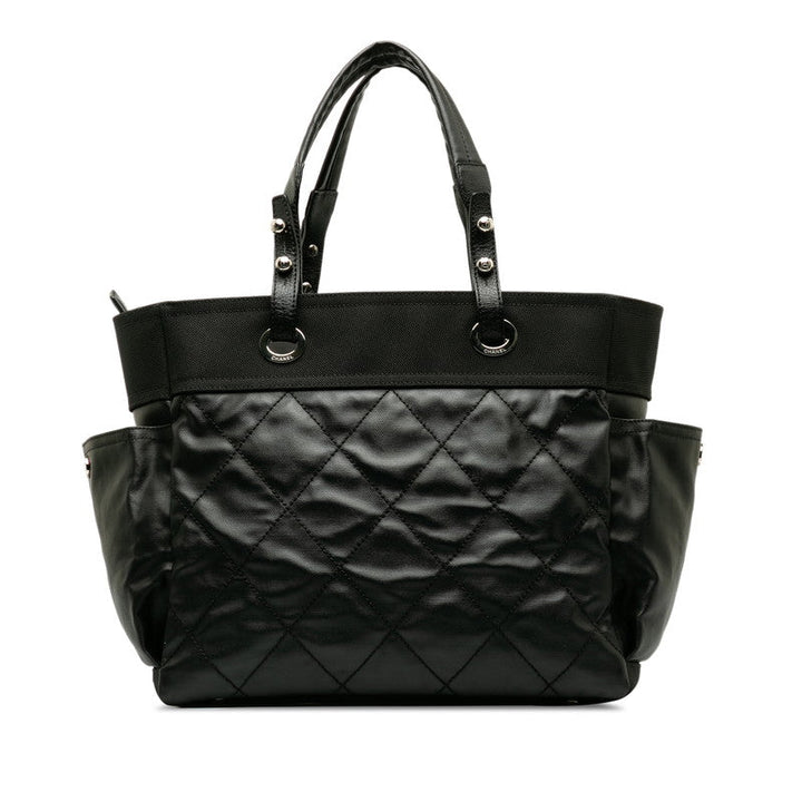Top Quality Chanel COCOMARK PARIBIARITZ GM Tote BAG BLACK PVC LINKS LEADER LADY Top Quality Chanel SHOPPING MARKET SHOPPING CHANEL