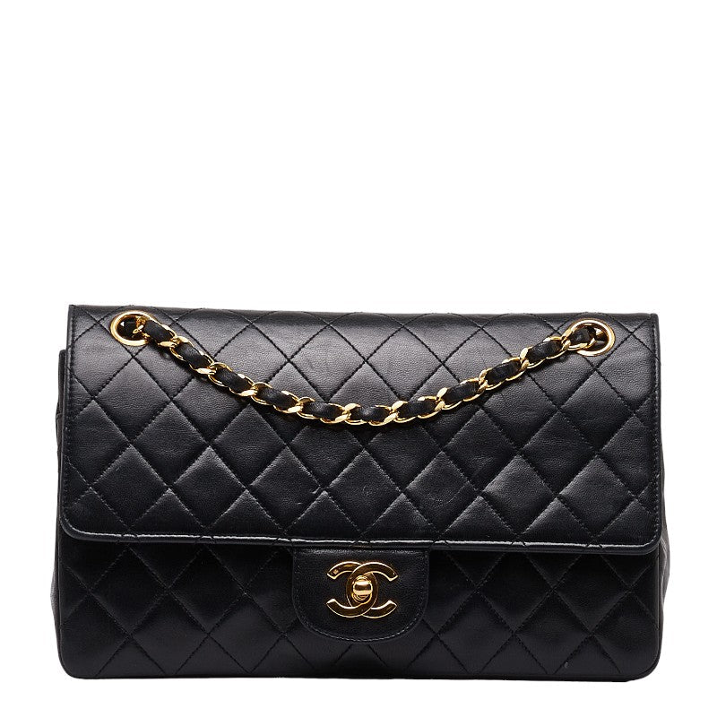 Top Quality Chanel MATRASSES 25 COCOMARK CHAIN SHOLDER BAG BLACK Lambskinkin LADY CHANEL