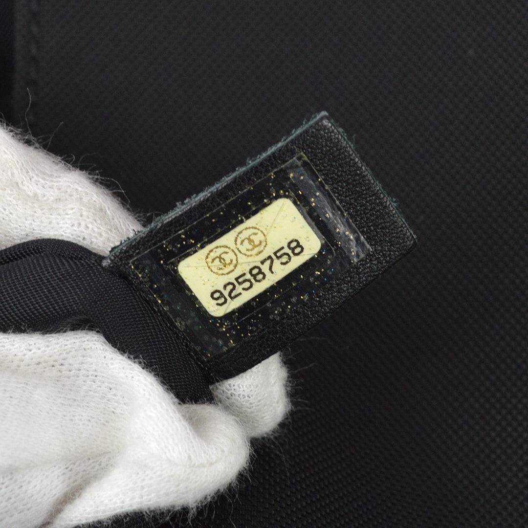 Top Quality Chanel Black Felt Sport Line Messenger Shoulder Bag
