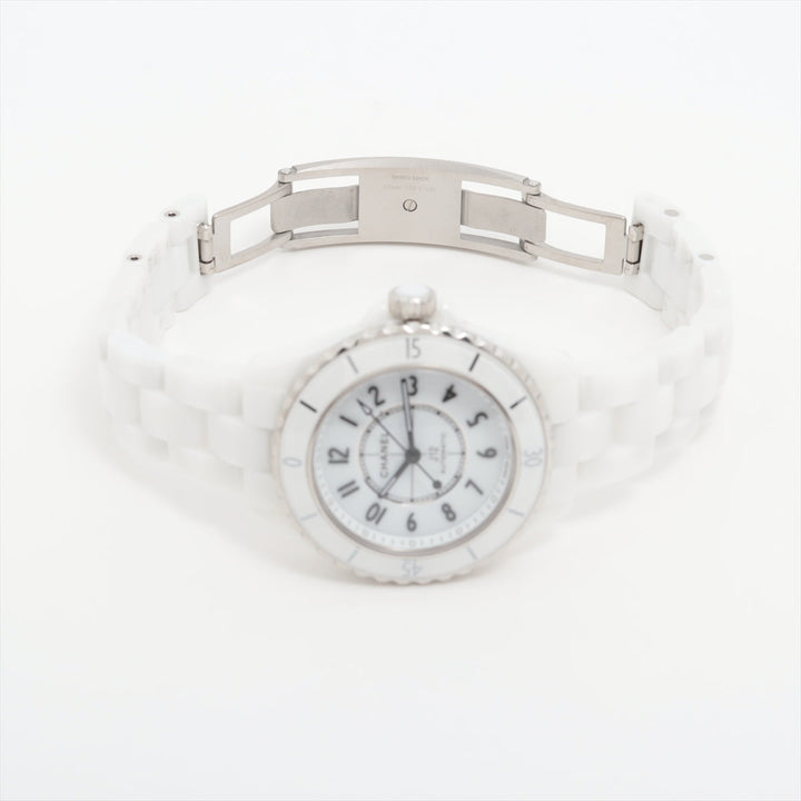Top Quality Chanel J12 H5699 SSCE AT White Writing s