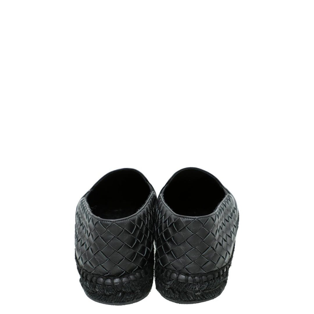 Bottega Veneta Black Gala Espadrille