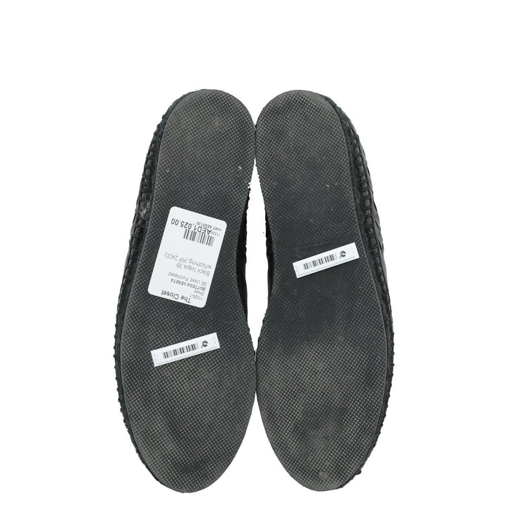Bottega Veneta Black Gala Espadrille