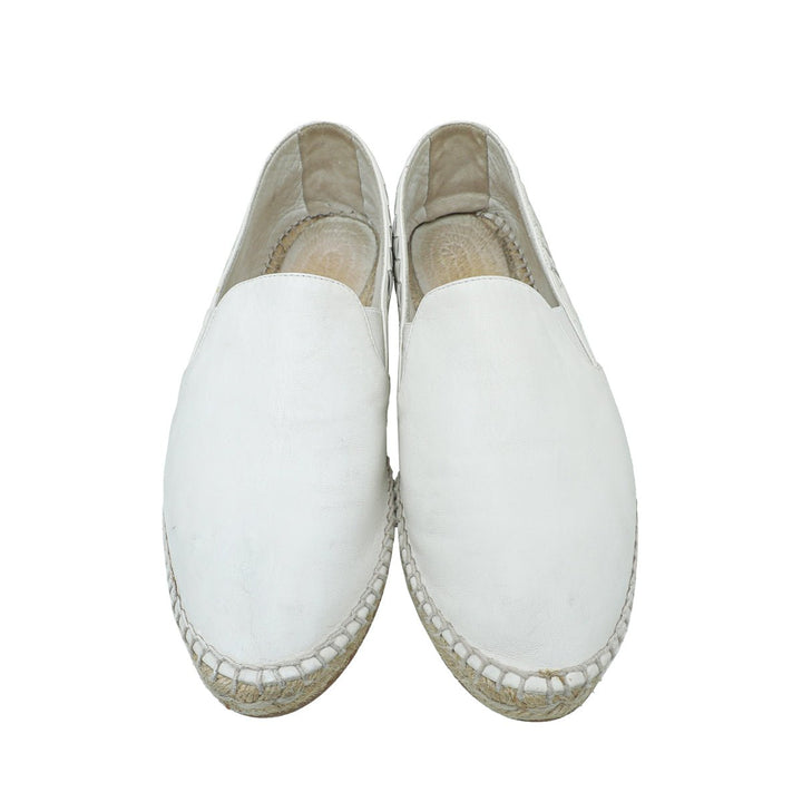 Bottega Veneta White Gala Espadrille 39
