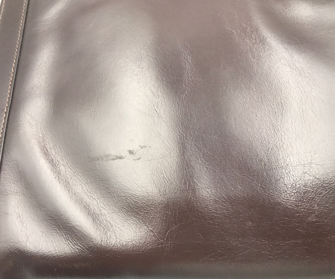 Premium Handmade Hermes Dark Chocolate Brown Jige GM Large Clutch