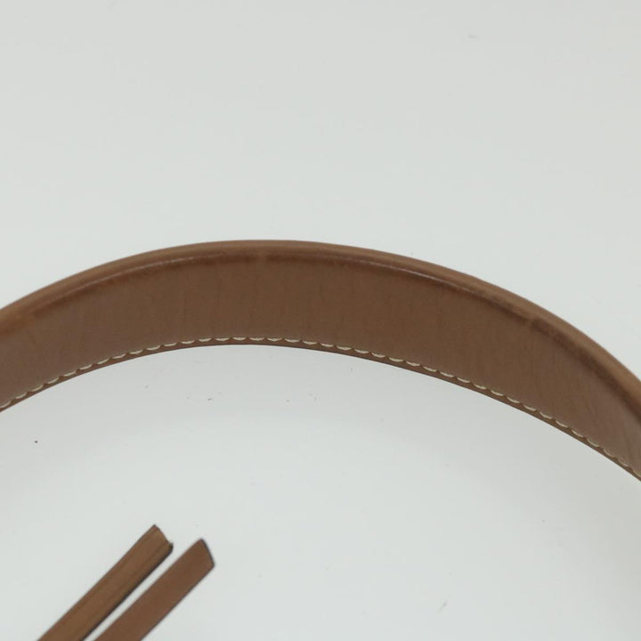 Celine Edge Hand Bag Leather Brown  10092