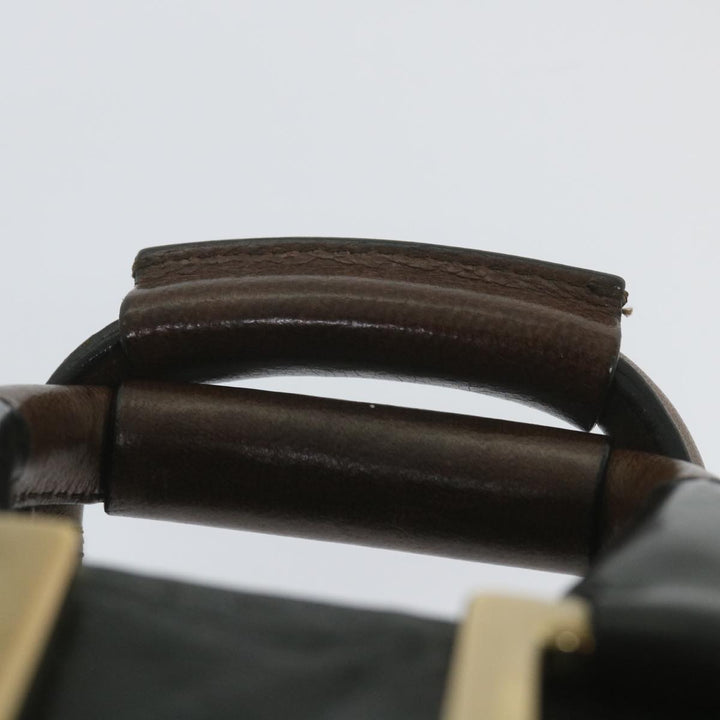 Chloe Etel Hand Bag Leather 2way Black 03-11-50 bs10193