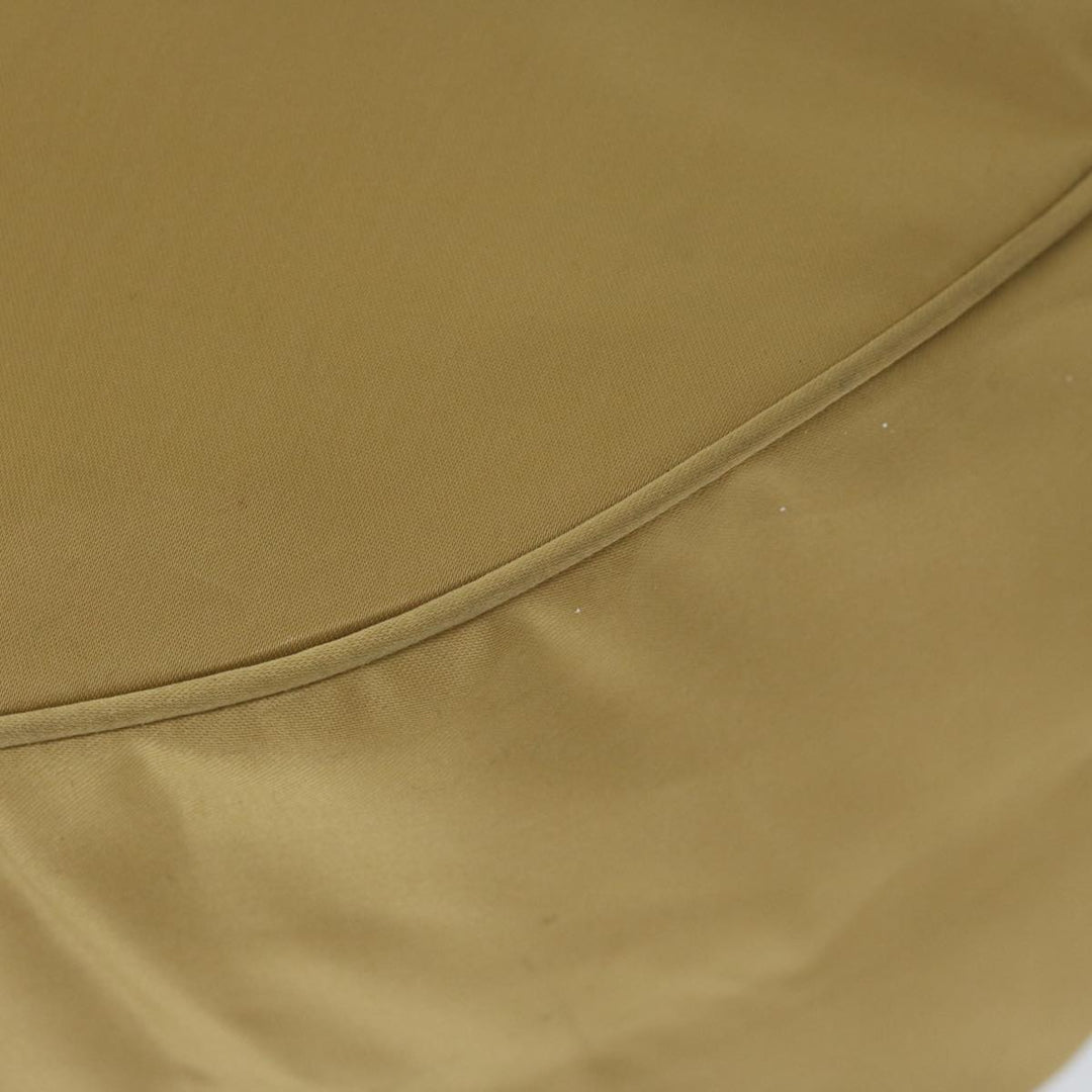 CHRISTIAN Top quality Dior Shoulder Bag Nylon Beige Auth bs10499