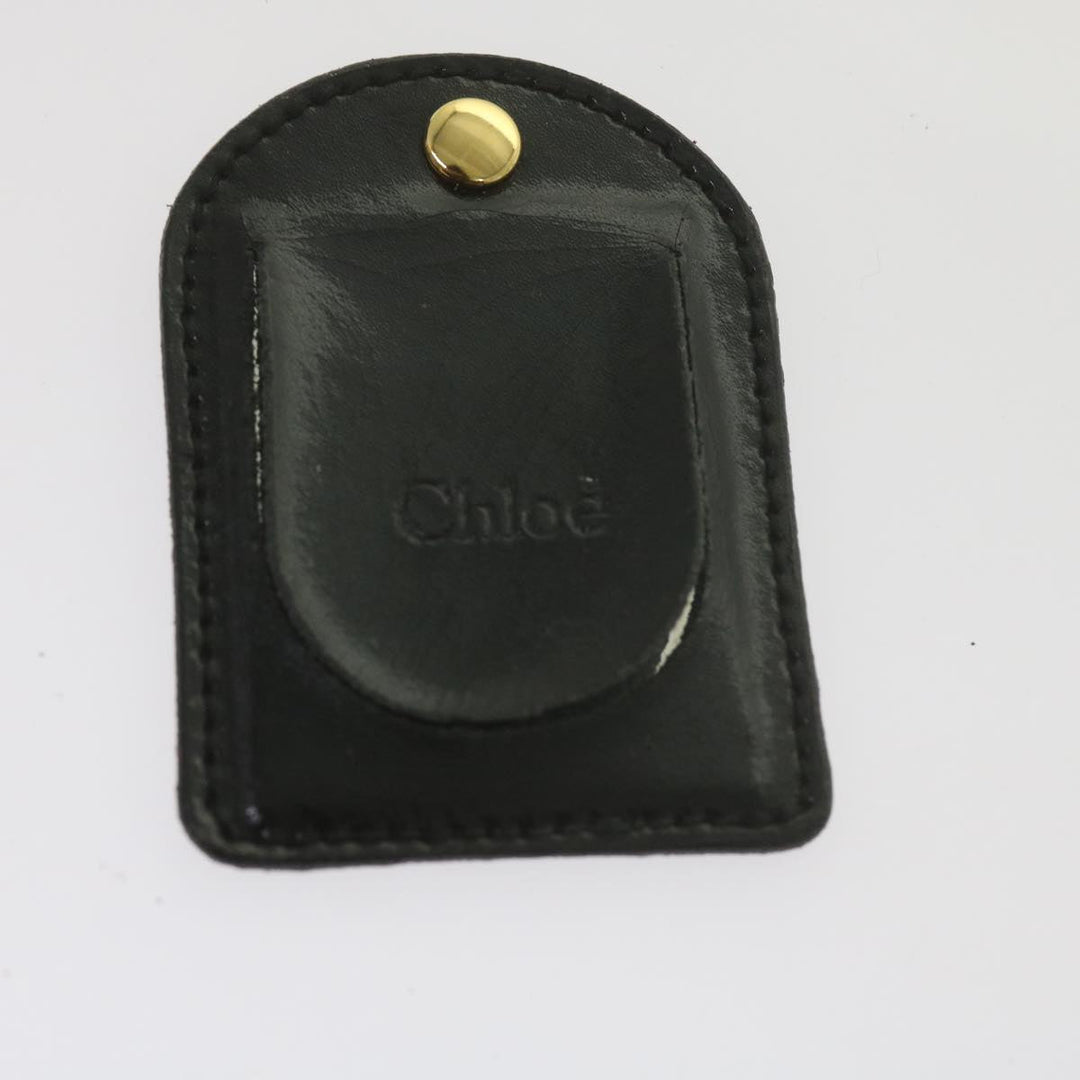 Chloe Chain Shoulder Bag Leather Black bs10630