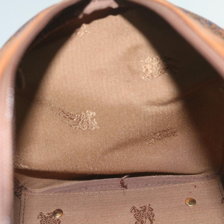 BURBERRYSs Hand Bag Canvas Brown Auth bs10724
