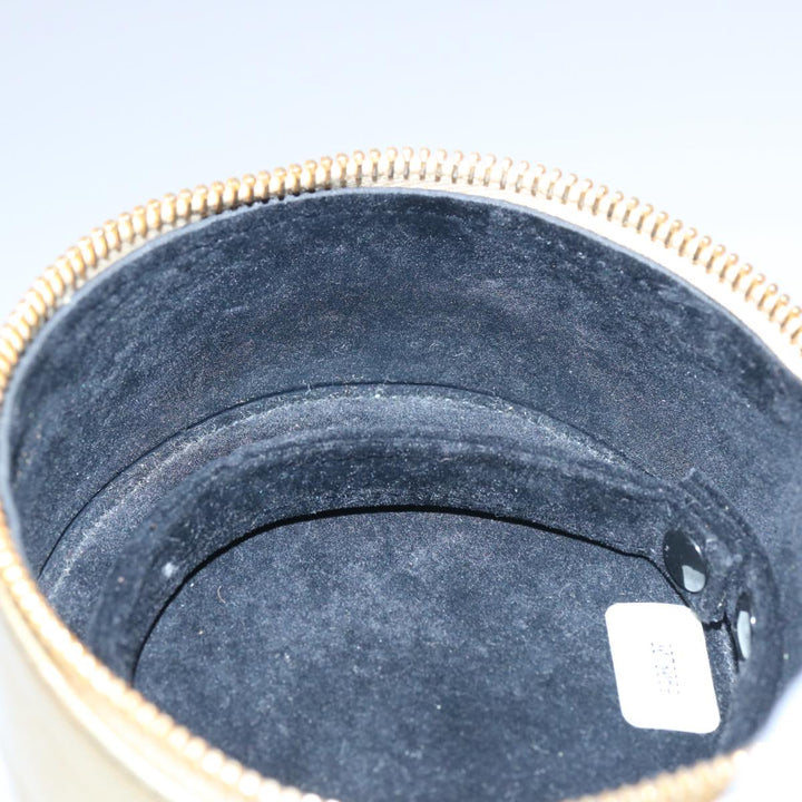Chanel Accessory Case Lamb Skin Gold CC Auth bs10787