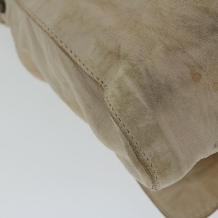 Chloe Shoulder Bag Leather Beige 175-BM-0107 bs10806