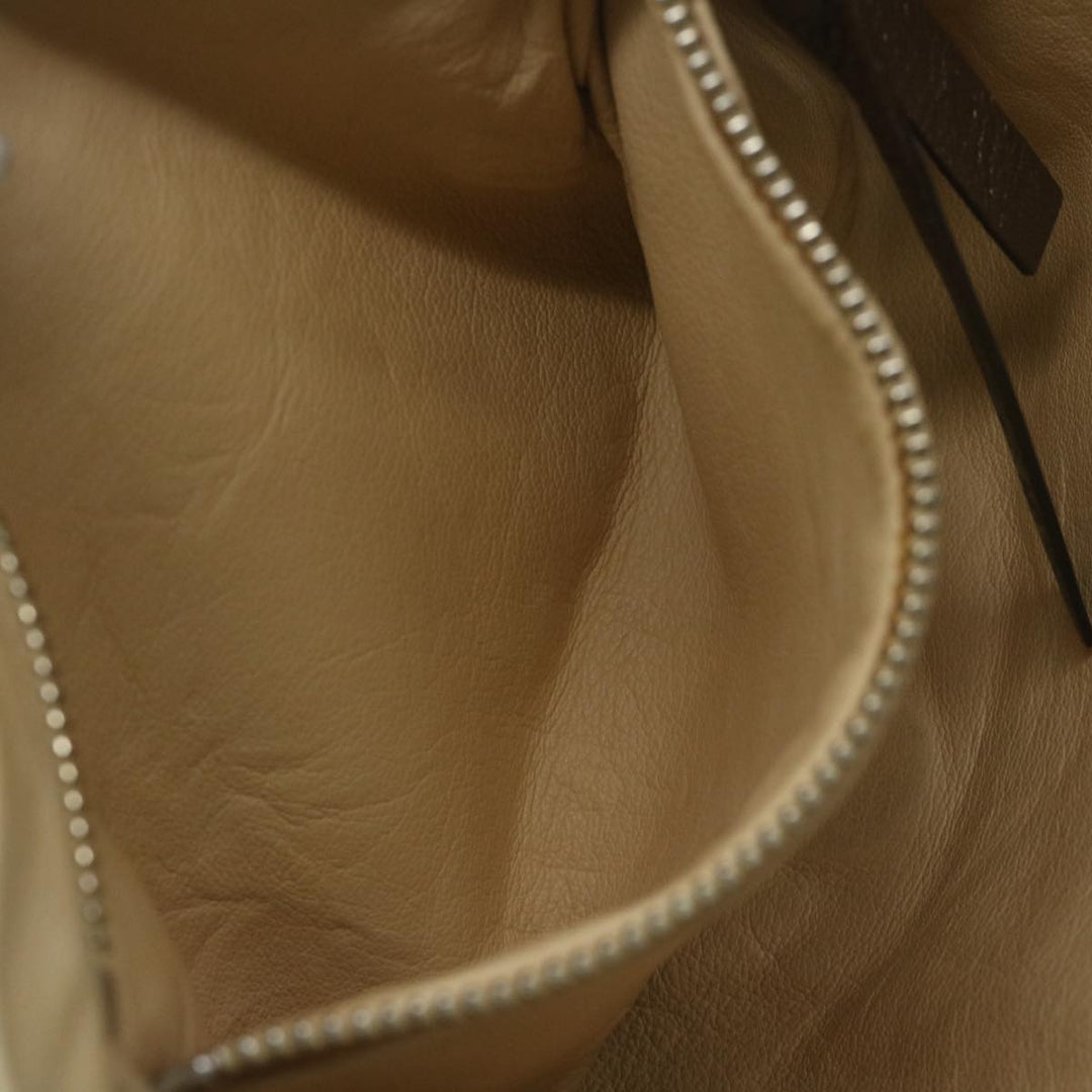 Chloe Shoulder Bag Leather Beige 175-BM-0107 bs10806