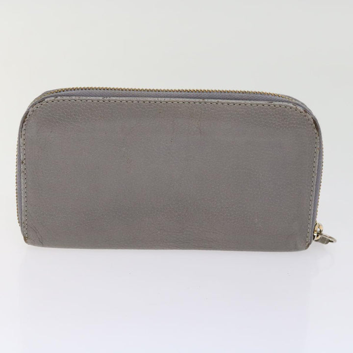 Chloe Wallet Leather 3Set Black Gray bs10807