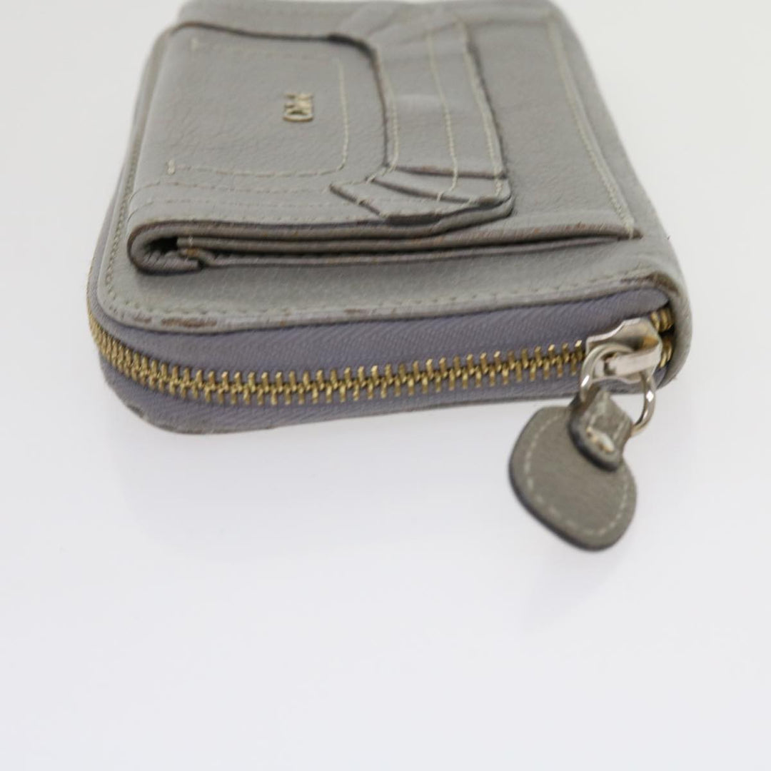Chloe Wallet Leather 3Set Black Gray bs10807