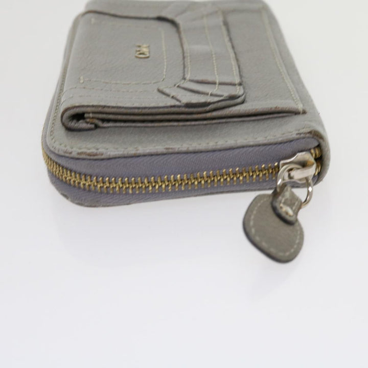 Chloe Wallet Leather 3Set Black Gray bs10807