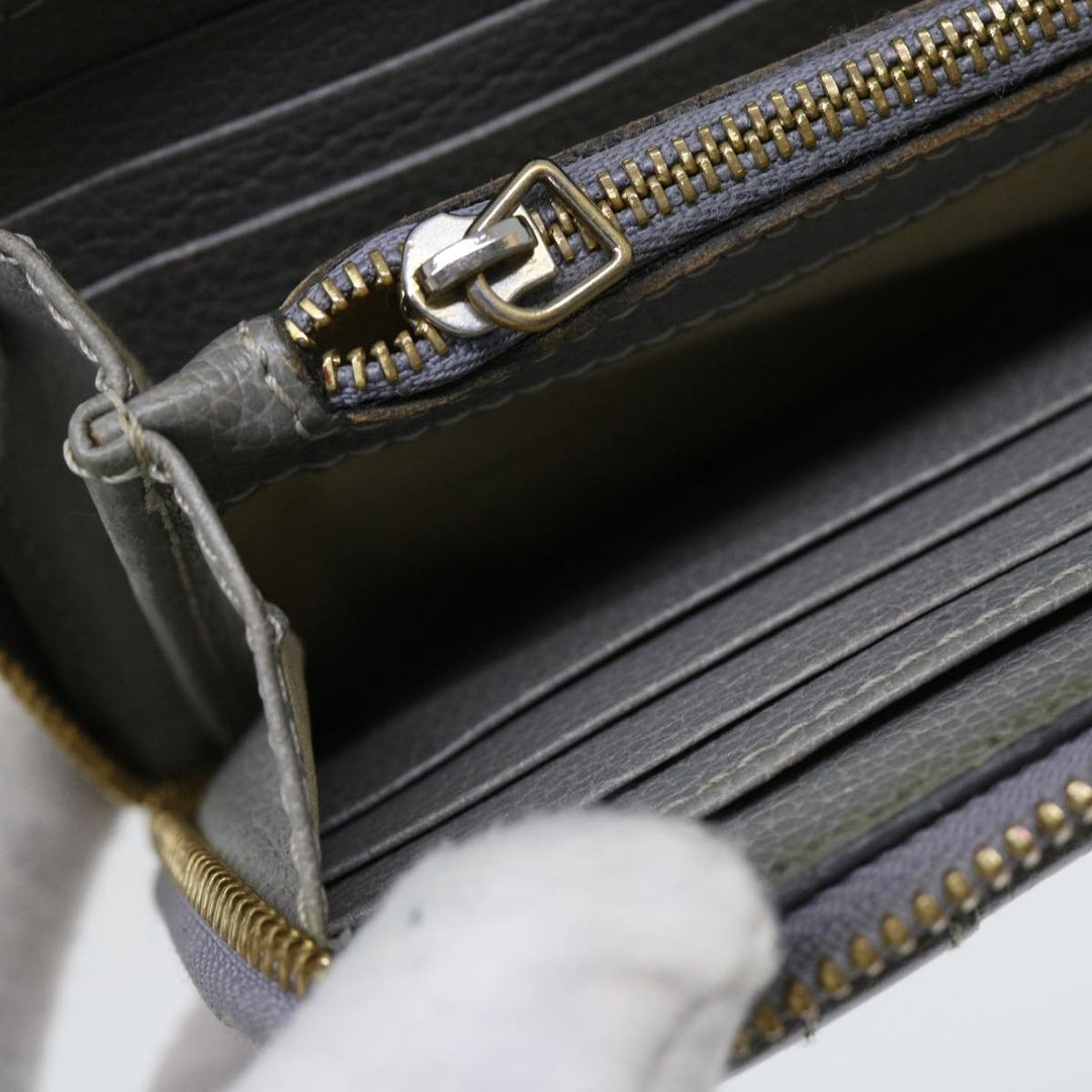 Chloe Wallet Leather 3Set Black Gray bs10807